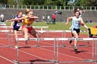 Hurdles at the Annual Inter-Counties Schools, Cleveland v Cumbria v Durham v Northumberland at Claireville Stadium, Middlesbrough